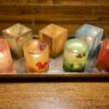 Bunte Kerzenhalter aus Epoxidharz – Bild 3